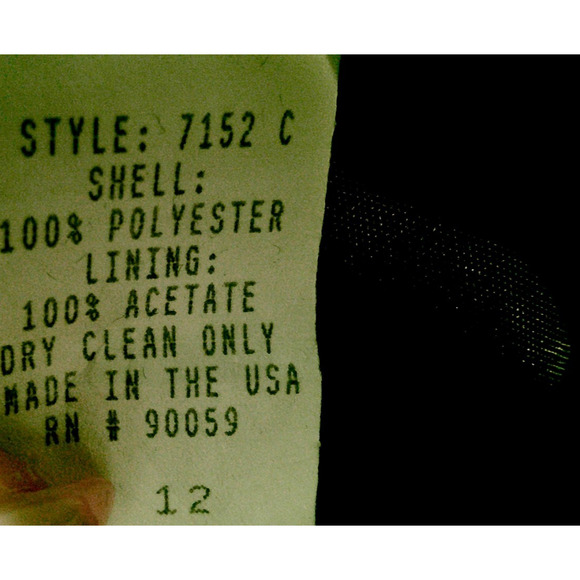 Michaelangelo David's Bridal Long Formal Navy Sleeveless Gown Women's 12 - Picture 5 of 9